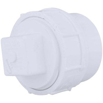 CHARLOTTE PIPE Charlotte Pipe PVC 00105X 0800HA Schedule 40 DWV cleanout with plug 2-in