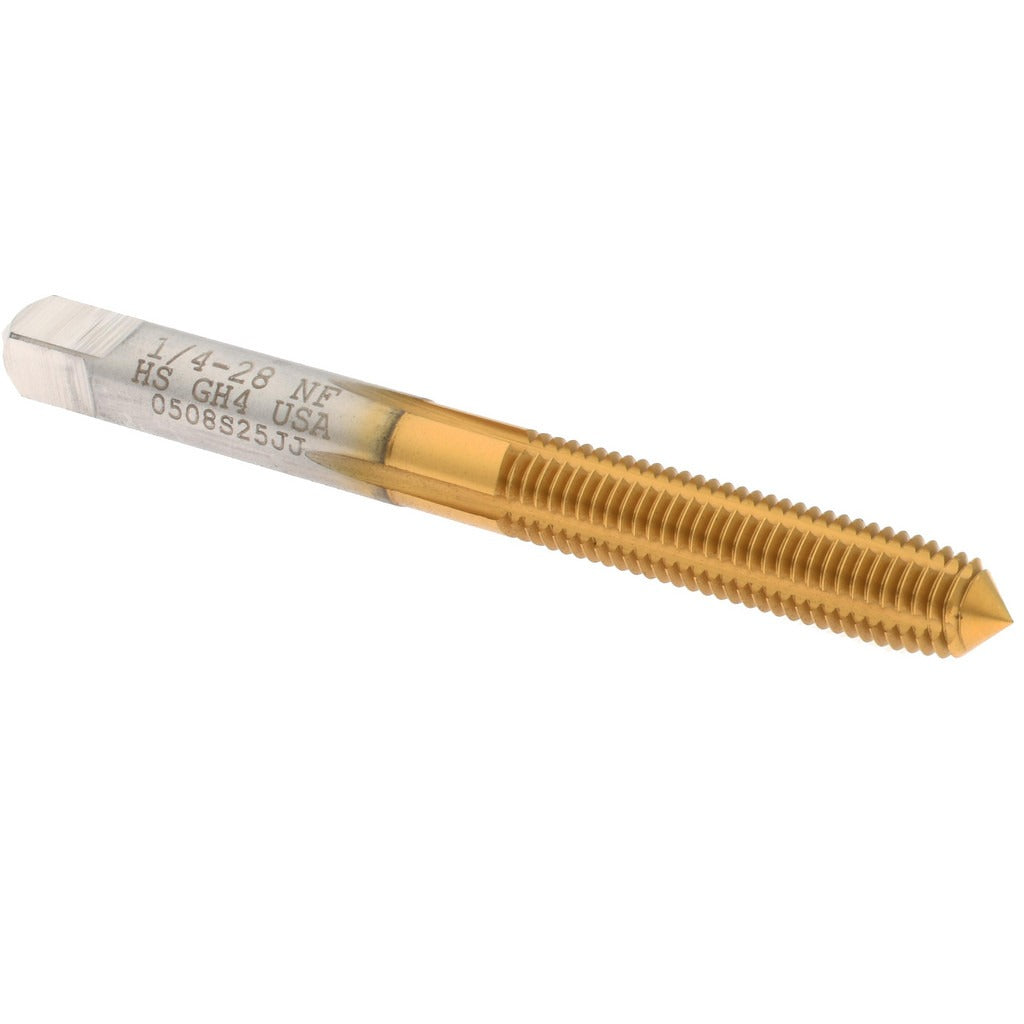 HERTEL Hertel K010373AS25 Thread Forming Tap 1/4-28 Unf Plug Hss Tin