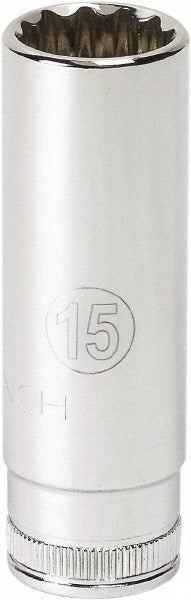 GEARWRENCH Gearwrench 80142 Deep Hand Socket 7mm 1/4 in Drive 6-pt