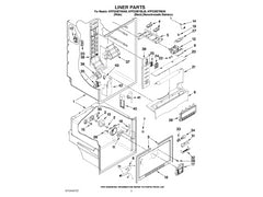 WHIRLPOOL W10798439 AIR CLEANER REPLACEMENT PARTS