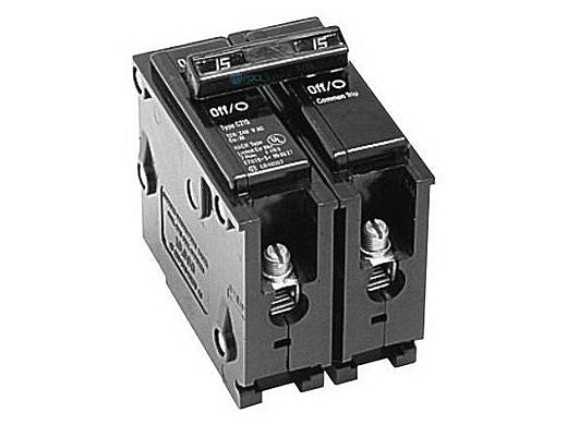 EATON BR240 Type BR Plug-On Circuit Breaker, 240 VAC, 40 Amp, 10 kAIC, 2-Pole