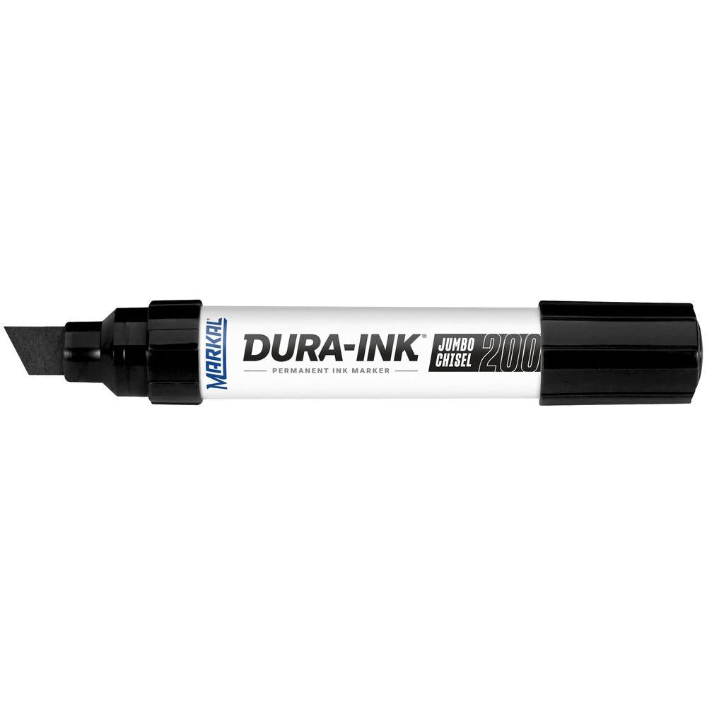MILWAUKEE Markal 96917 Permanent Ink Marker Chisel Tip Black