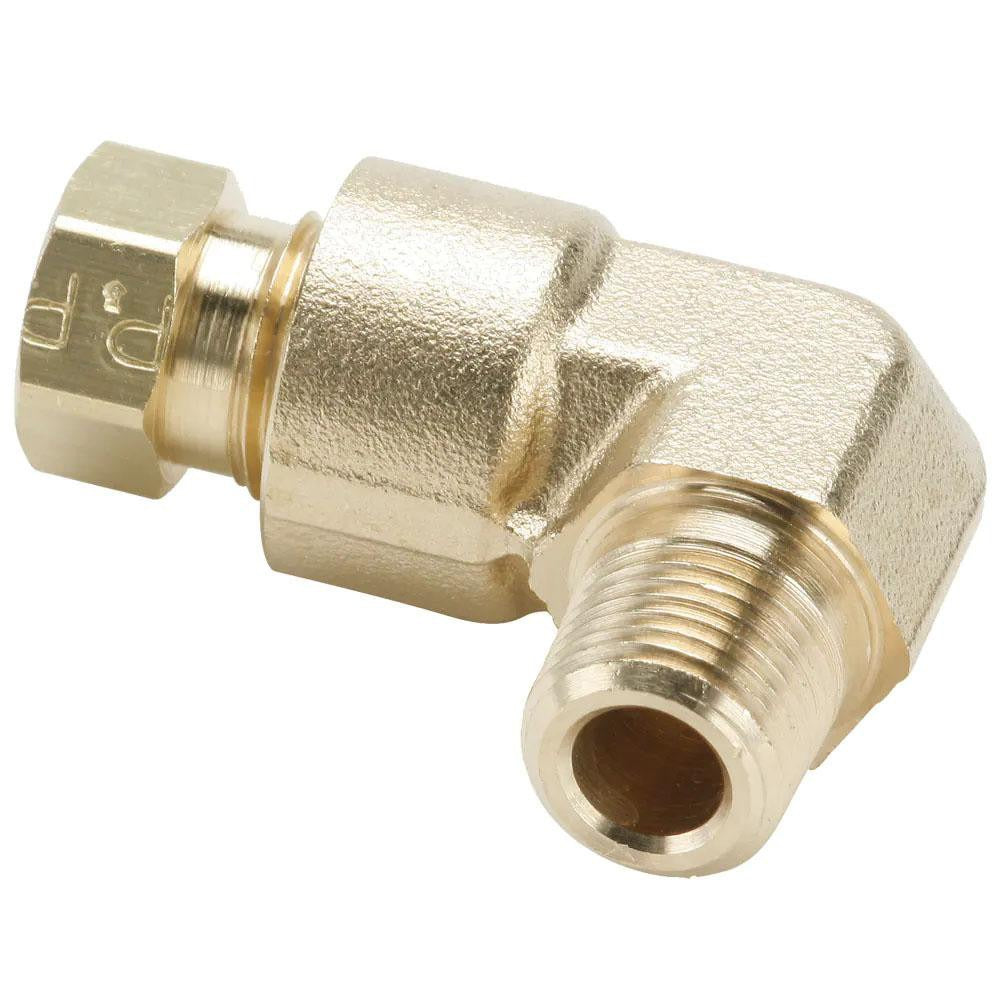 PARKER Parker 169HD-3-2 Brass Compression Male Elbow 1/8 in