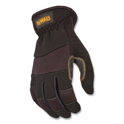 DeWalt DPG212M Performance Driver Hybrid Gloves Medium Cowhide/Neoprene/Spandex/Terry Cloth Black/Gray