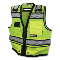 DEWALT DSV521-L Class 2 Heavy Duty Surveyor Vest, Large