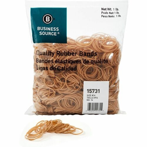 BUSINESS SOURCE Business Source BSN15731 Rubber Bands Size 14 1 Lb 2250 Pack