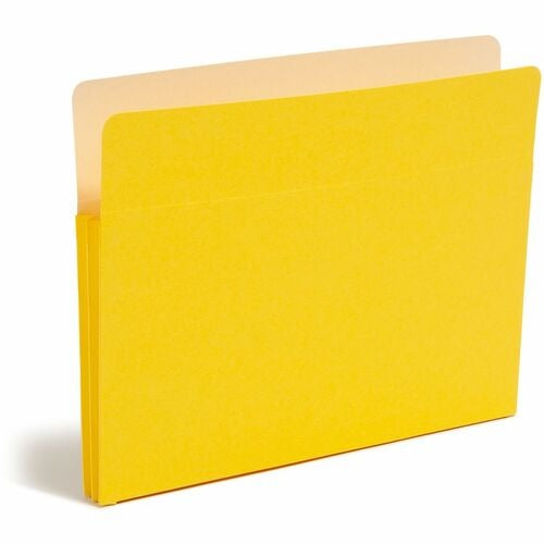 SMEAD Smead SMD73223 Pocket File Folder 1.75 in Yellow