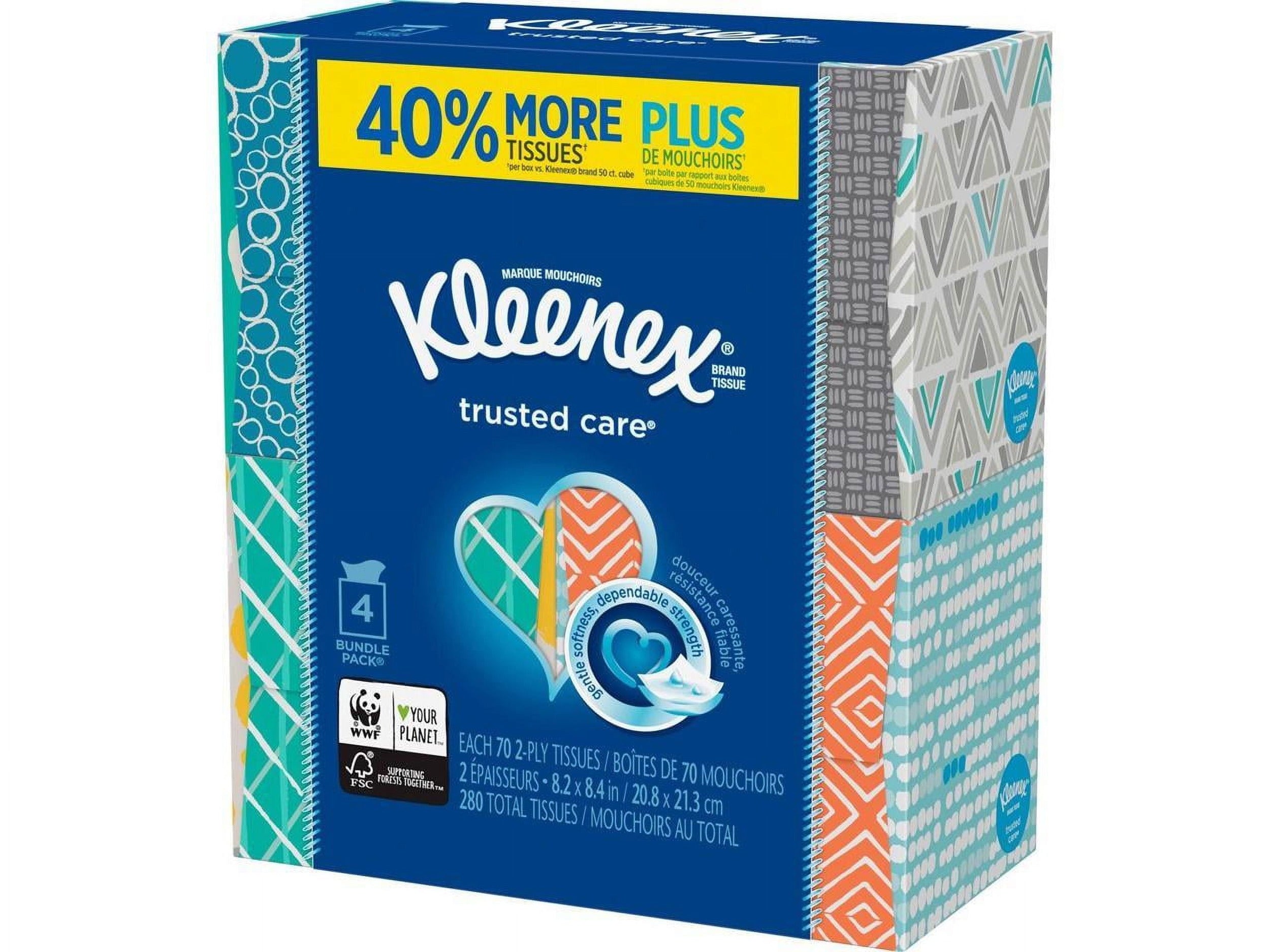 KIMBERLY-CLARK Kimberly-Clark KCC50184CT Kleenex Trusted Care Tissues (12 / Carton)