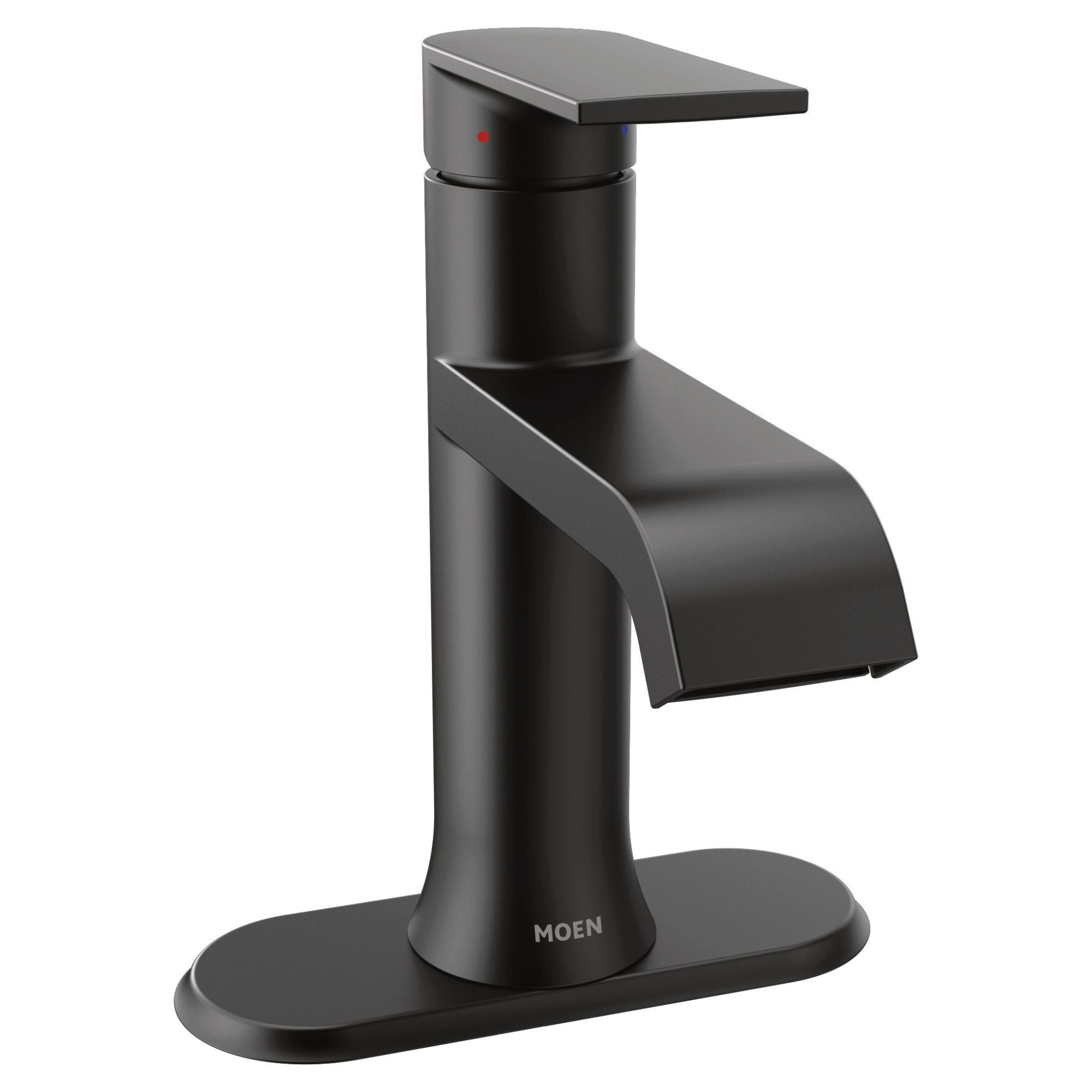 MOEN Moen 6702BL Genta LX name bathroom sink faucet with optional deck plate