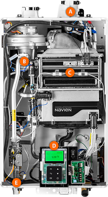 NAVIEN Navien NPE-150S2 High Efficiency Condensing Tankless Water Heater 120,000 BTU/h