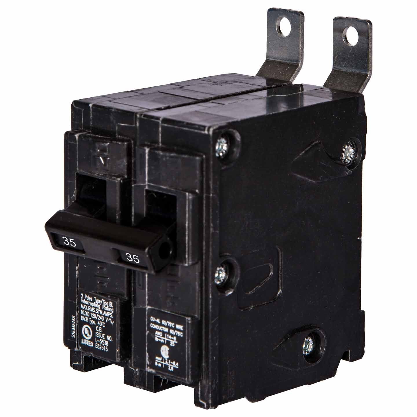 SIEMENS Siemens B235 Circuit Breaker 2-Pole 35 Amp 120/240 Volt 10 K