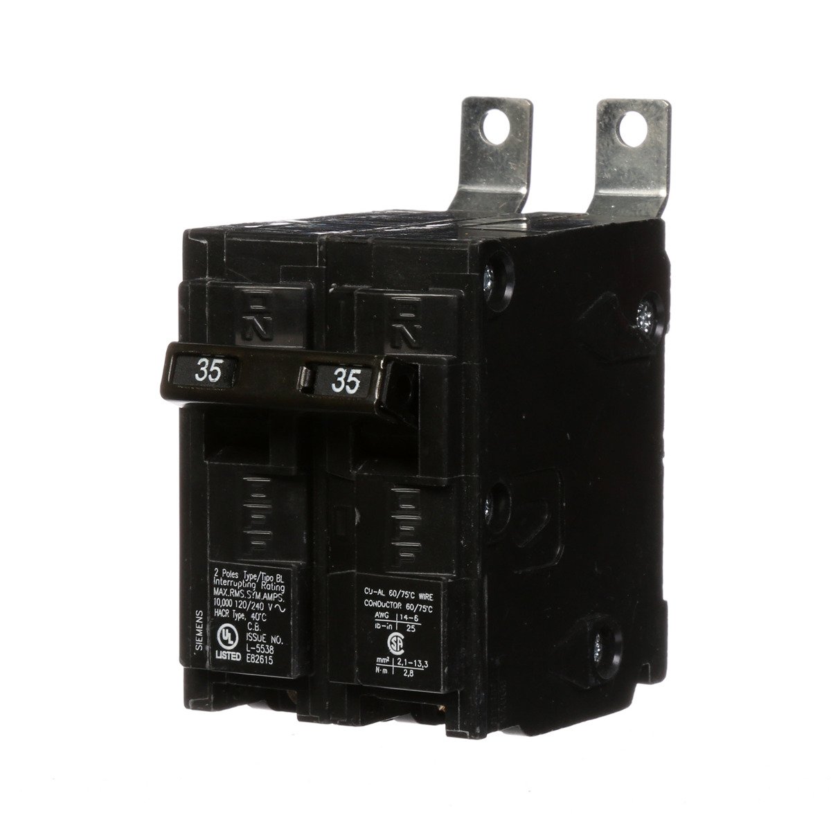 SIEMENS Siemens B235 Circuit Breaker 2-Pole 35 Amp 120/240 Volt 10 K