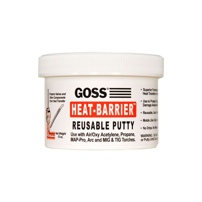 Goss Inc G-9000 Putty, Reusable, Heat-Barrier