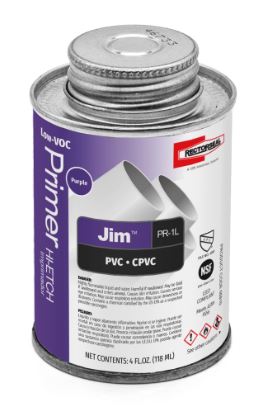 Rectorseal 55910 Jim PR-1L 4 oz. Plastic Purple Primer