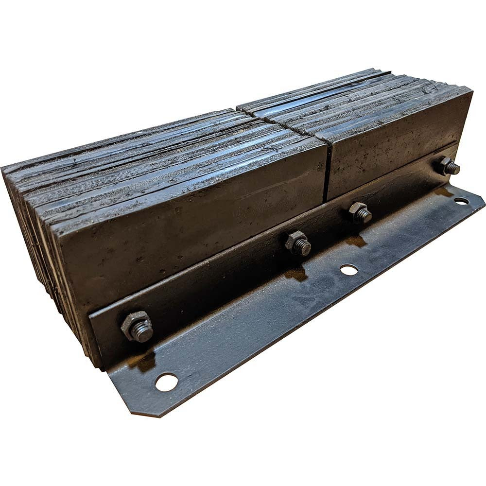 VALUE COLLECTION Value Collection V-1124-6 Rubber Dock Bumper 11x24x6 in