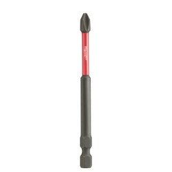 MILWAUKEE Milwaukee 48-32-4562 SHOCKWAVE 3-1/2 in. Impact Phillips #2 Power Bit