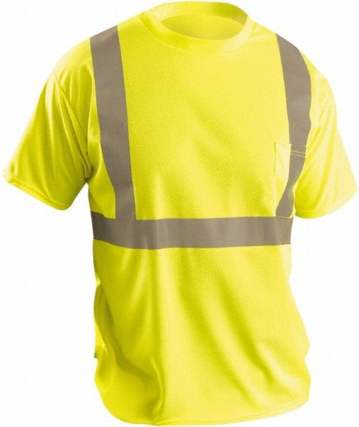 OCCUNOMIX Occunomix LUX-SSETP2B-YL Hi-vis Work Shirt Large Class 2