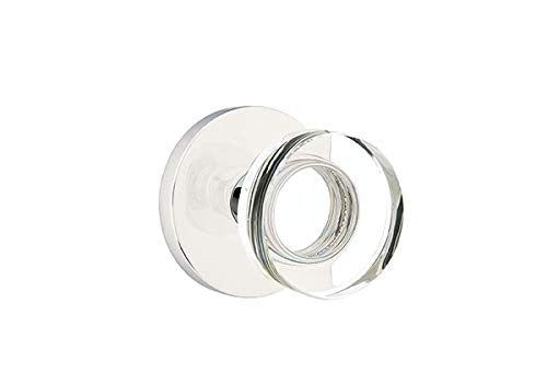 EMTEK Emtek 5209MDCUS26 Disk Rosette Privacy Knob Set Chrome