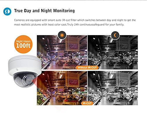 HIKVISION Hikvision ECI-D14F2 4MP Build-in Mic Fixed Dome Network Camera