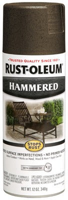 RUST-OLEUM Rust-oleum 7218-830 Hammered Spray Paint Dark Bronze 12 Oz