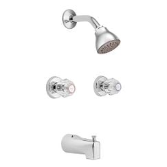 Moen 2982EP Chateau Two Handle Single Function Bathtub & Shower Faucet in Polished Chrome