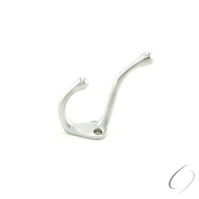 IVES Ives 572B26D Solid Brass Coat Hat Hook Satin Chrome