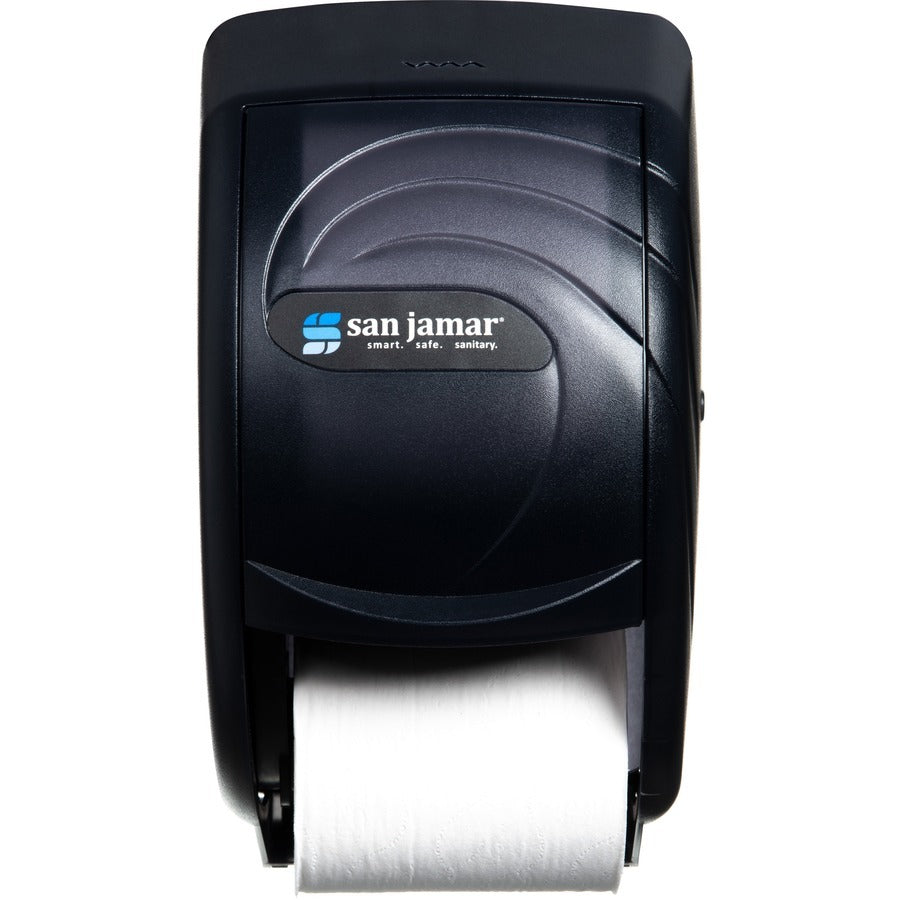 SAN JAMAR San Jamar SJMR3590TBK Duett Oceans standard bath tissue dispenser (2-roll)