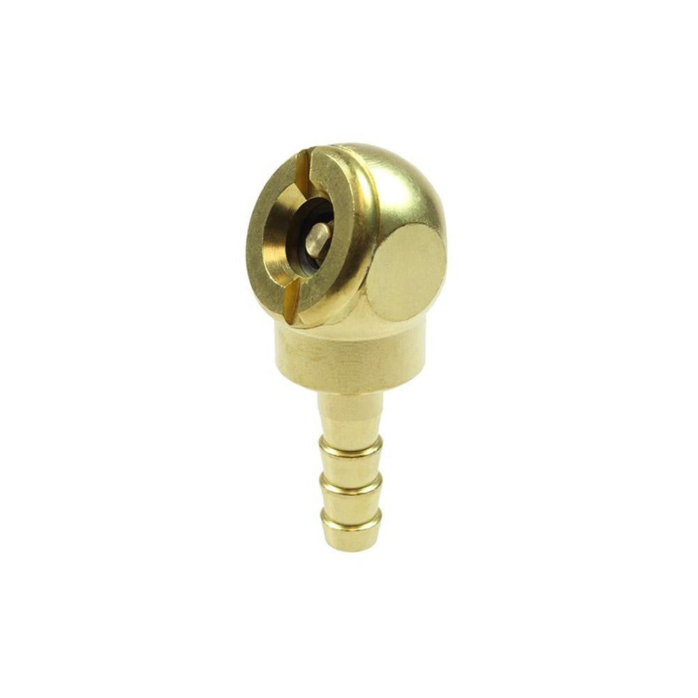 COILHOSE PNEUMATICS Coilhose Pneumatics CH12 Closed Check Ball Foot Brass Air Chuck