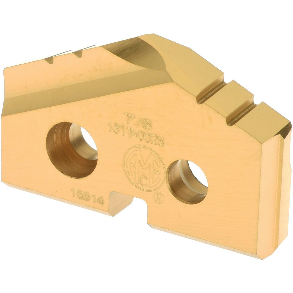 ALLIED MACHINE AND ENGINEERING Allied Machine 131T-0028 Spade Drill Insert 7/8 in Hss Tin