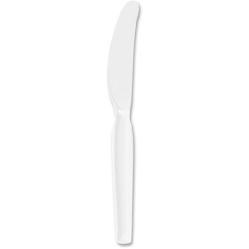 DIXIE Dixie Foods DXEKH207CT Heavyweight White Styrene Knife