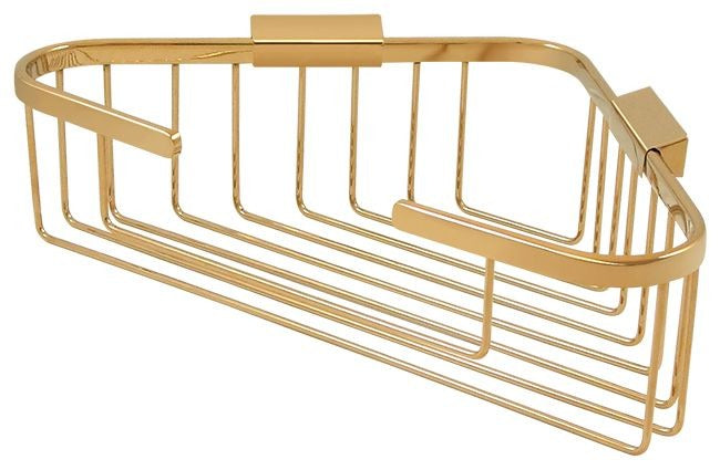 DELTANA Deltana WBC1310CR003 Wire Basket Corner Lifetime Brass