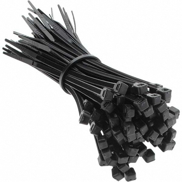 PRO-SOURCE Pro-source TSL-100-M-MB-PRO Standard Cable Tie 4in Black