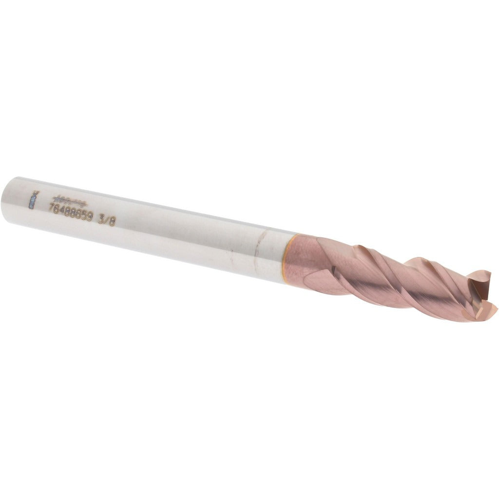 ACCUPRO Accupro 12182284 Square End Mill 3/8 in 3 Flute Solid Carbide