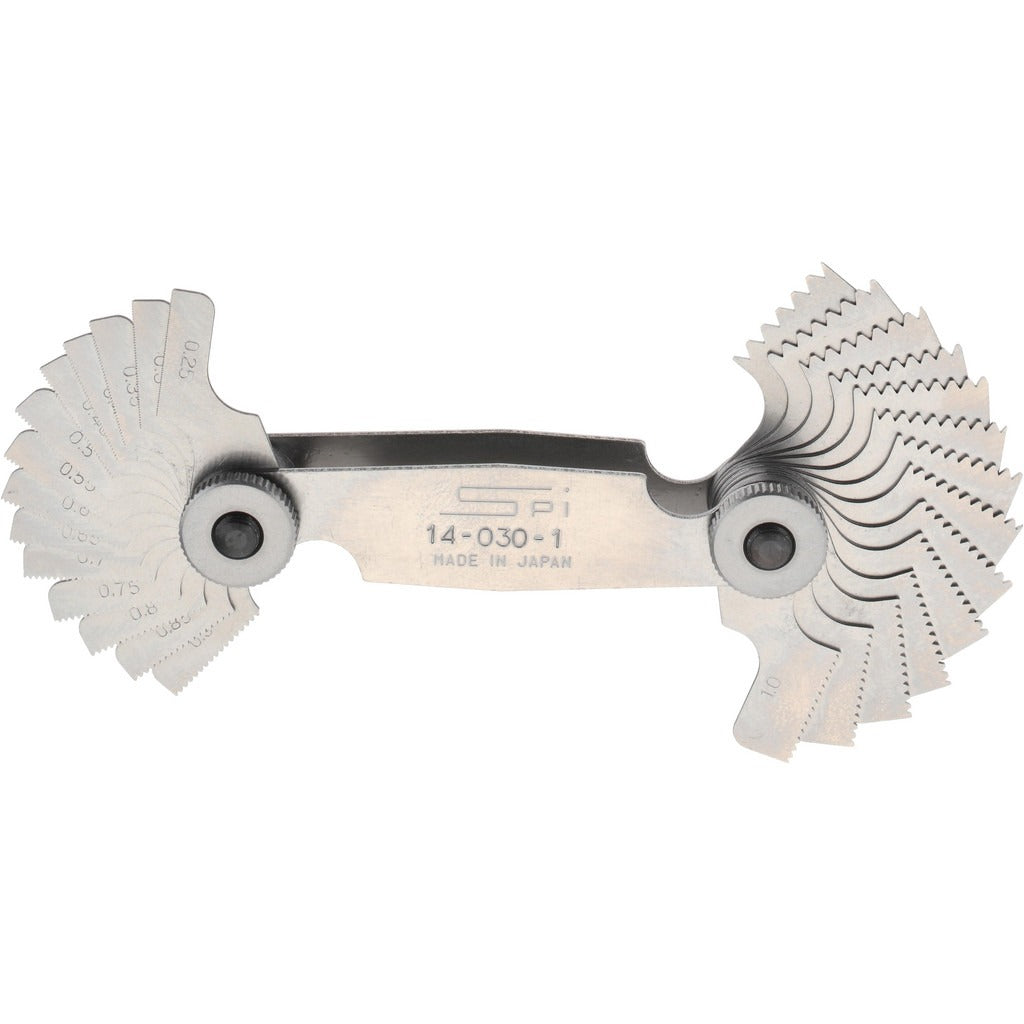 SPIROTHERM Spi 14-030-1 Screw Pitch Gage 28 Leaf Steel