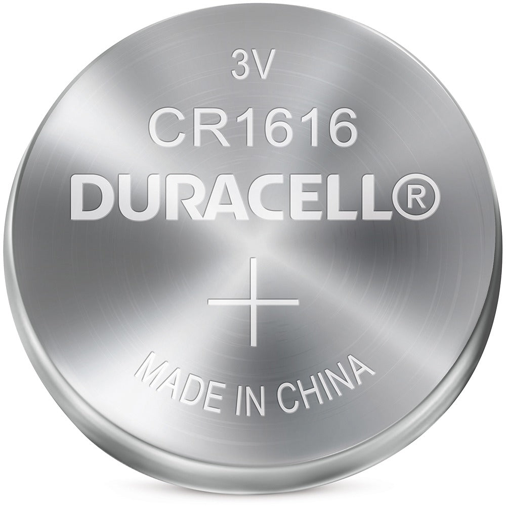 DURACELL Duracell CR1616 Lithium Coin Cell Battery 3V 50mah