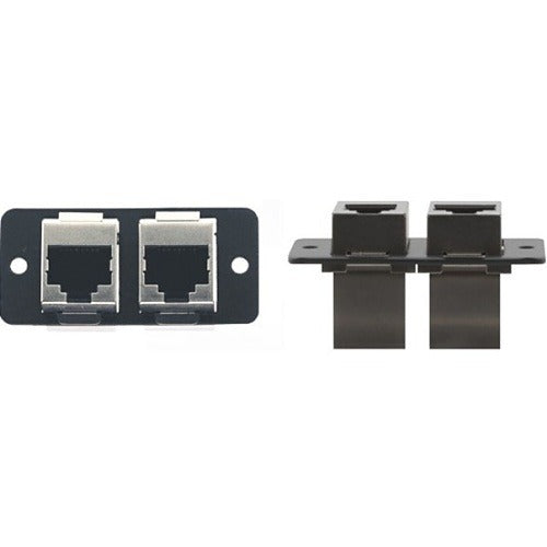 KRAMER Kramer Electronics 85-3002099 Dual RJ-45 Wallplate Insert
