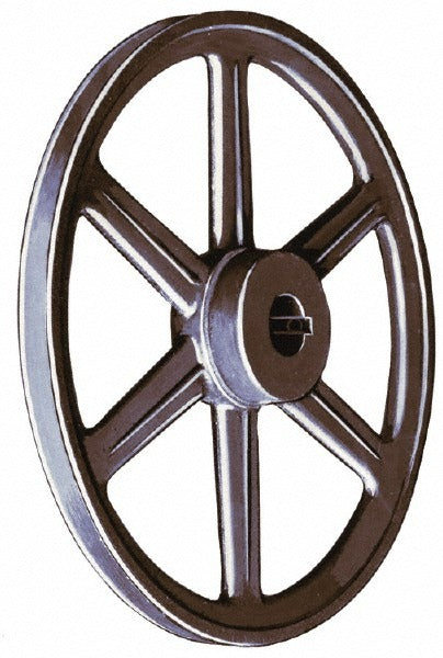 BROWNING Browning 1027333 Single Groove Sheave 0.75 in Bore Cast Iron