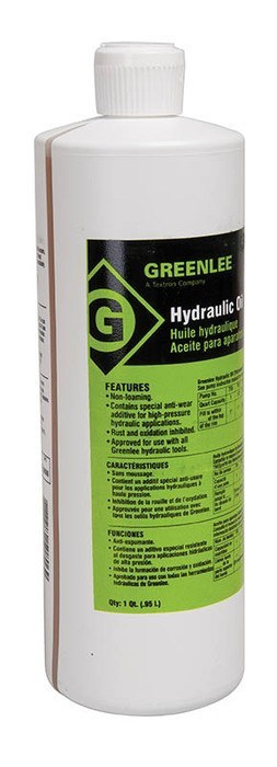 Greenlee 4017GB Hydraulic Oil 1 Quart