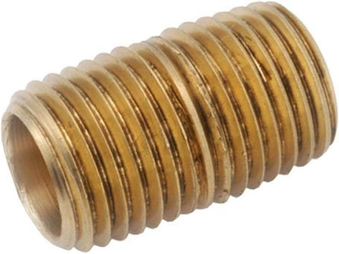 ANDERSON METALS Anderson Metals 38300-0420 Pipe Nipple 1/4 in x 2 in (Each)