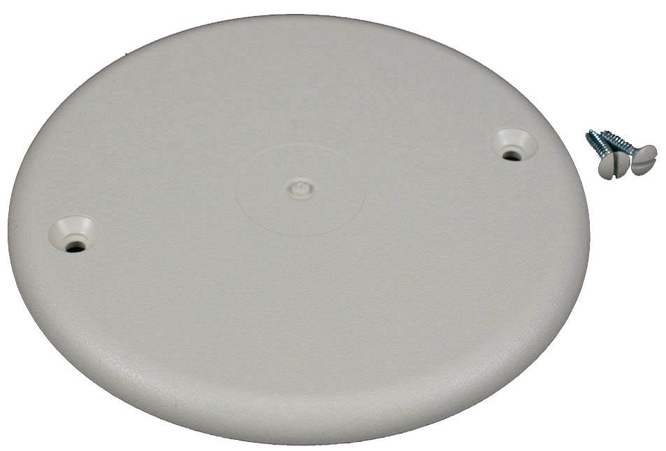 WIREMOLD Wiremold WM 2336 Non-Metallic Round Blank Cover 4-1/2 Inch Dia