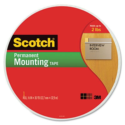 3M 3M MMM110MR Foam Mounting Tape 3/4 in x 38 yd (1 Roll)