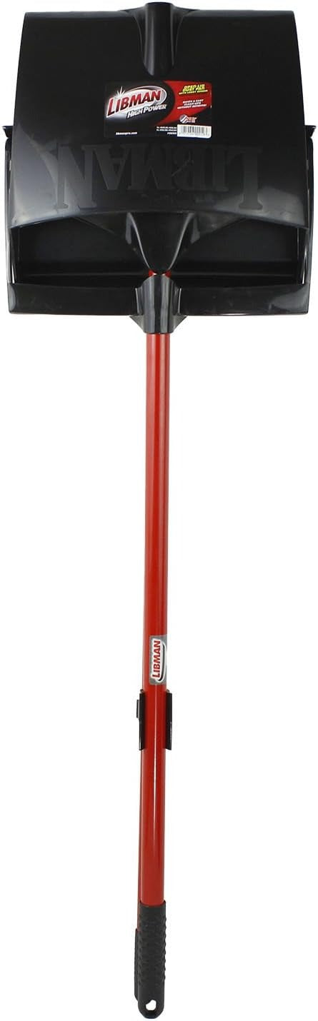 LIBMAN Libman 919 10 in. Wide Stiff Recycled Plastic Broom With Dustpan (Case of 22)