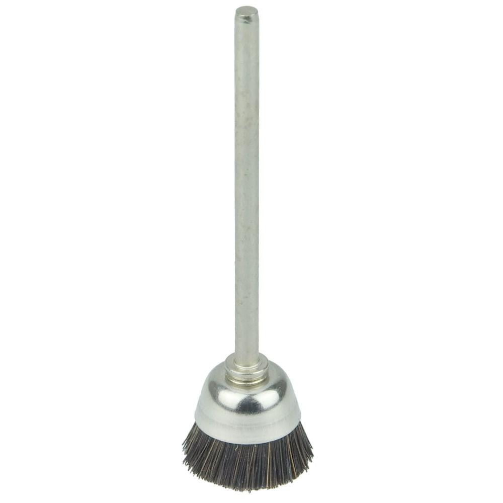 WEILER Weiler 26091 Cup Brush 0.5 in Straight Hair 37000 Rpm