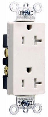 LEGRAND Pass Seymour TR26352LACC8 Decorator Outlet 20A Almond 8-pack