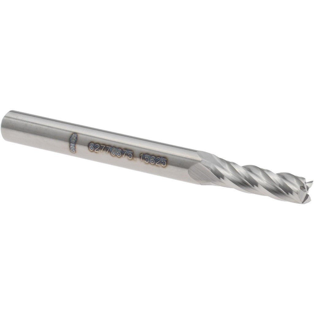 ACCUPRO Accupro 14797077 Square End Mill 5/32 in 4 Flute Carbide