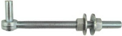 NATIONAL HARDWARE National Mfg N130-641 Zinc Bolt Hook 3/4x10 in