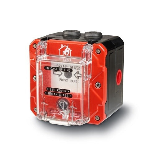 FEDERAL SIGNAL Federal Signal CP-BG-M-R-1-FFN-00-2 Break Glass Pull Station