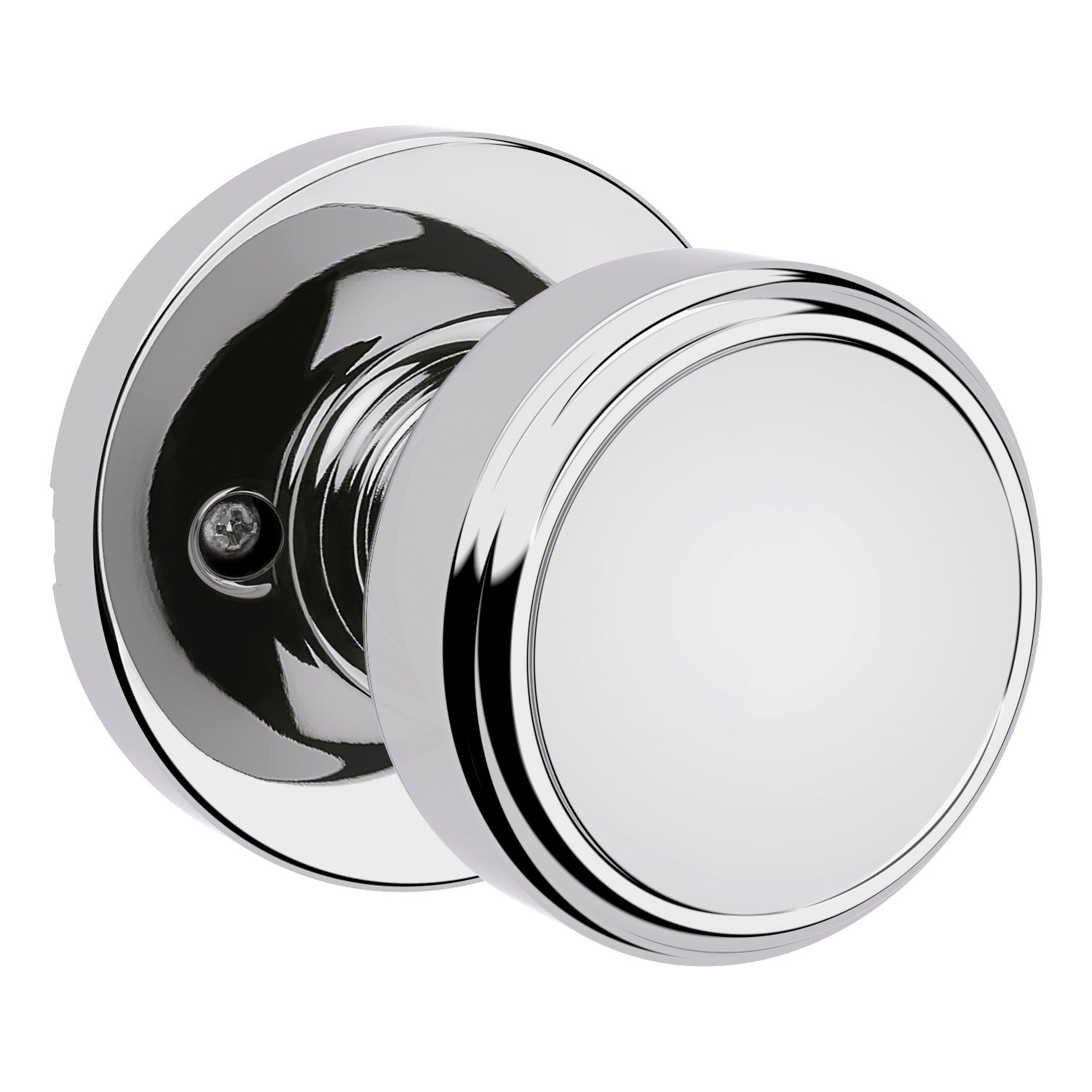 KWIKSET Kwikset 488MNKRDT-26 Maven Knob Half Dummy Lock Chrome