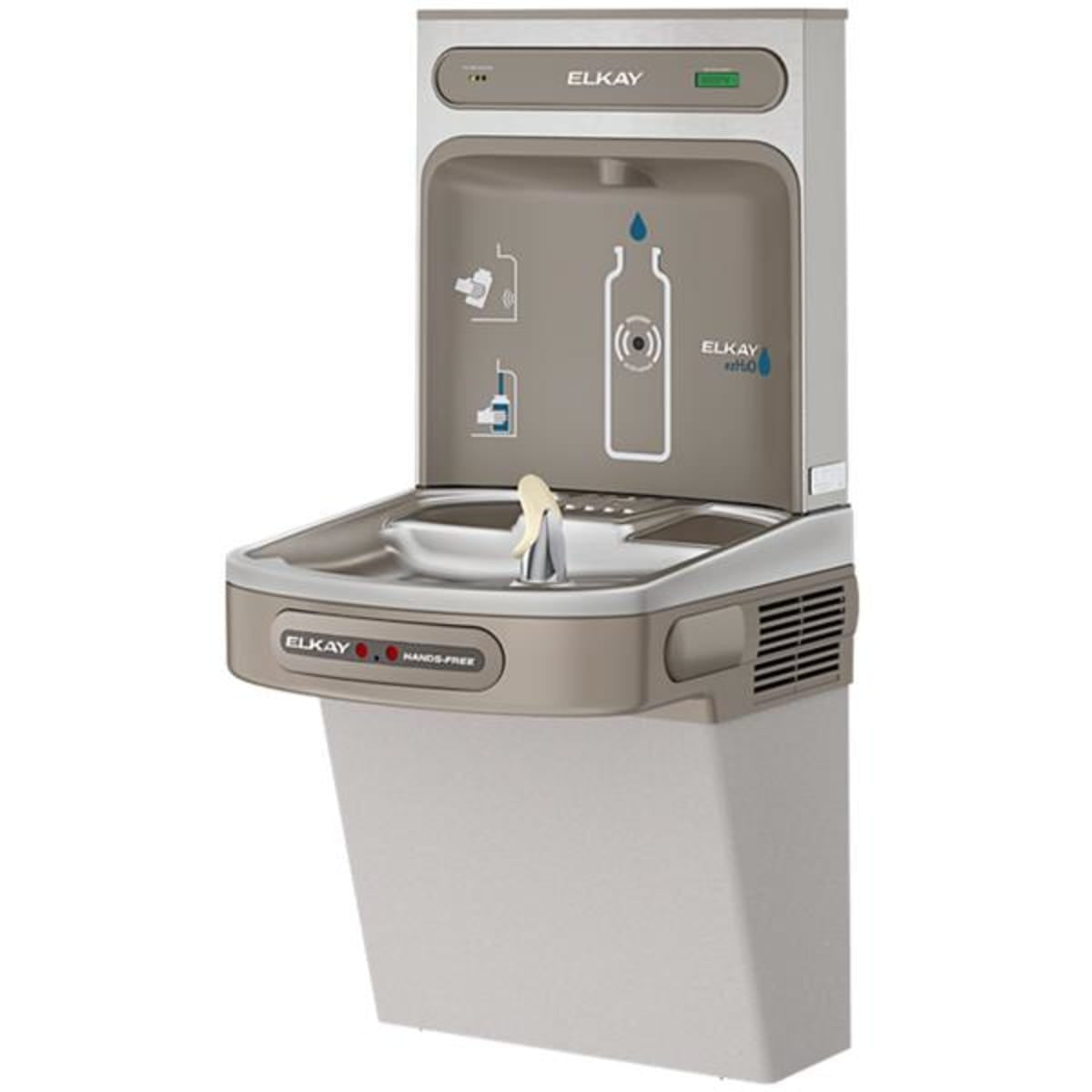 ELKAY Elkay LZO8WSLK ezH2O Bottle Filling Station and Cooler 115V 370W (Single Station) 51300C