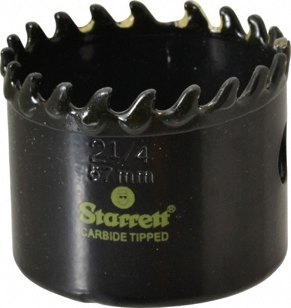 STARRETT Starrett 65626 Hole Saw 2-1/4 in Carbide Tipped